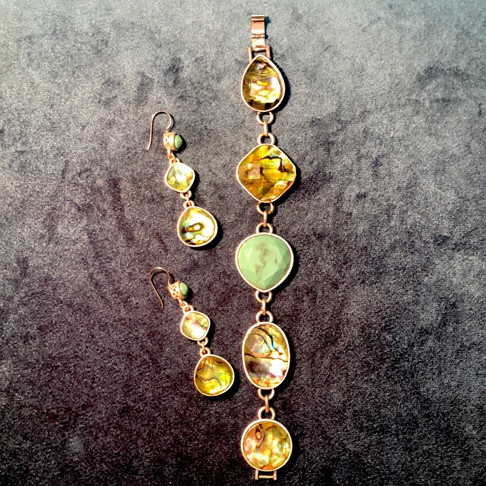 Bracelet and Earrings set